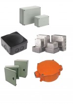 ENCLOSURES AND ADAPTABLE BOXES