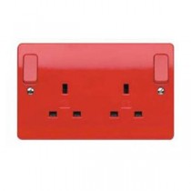 Red Plastic Plates
