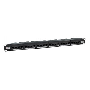 24 PORT PATCH PANEL CAT5E