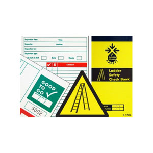 LADDER TAG INSPECTION CHECK BOOK