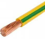 10mm GREEN YELLOW PVC SINGLES