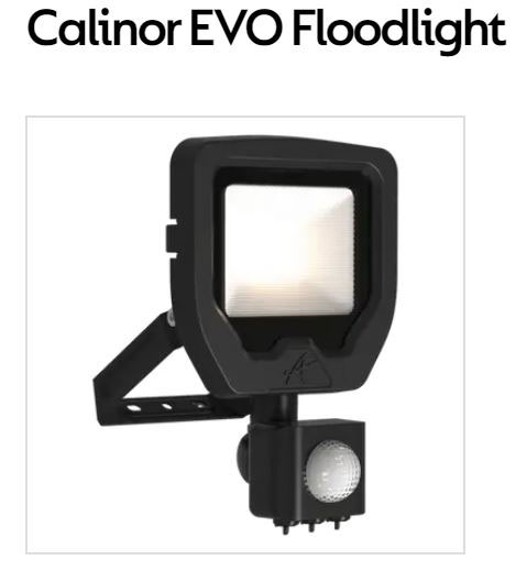 PIR FLOOD LIGHT 10W COOL WHITE