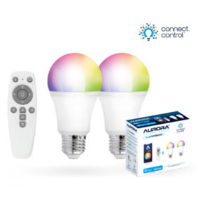 SMART KIT 2X8W E27 GLS DIMMABLE