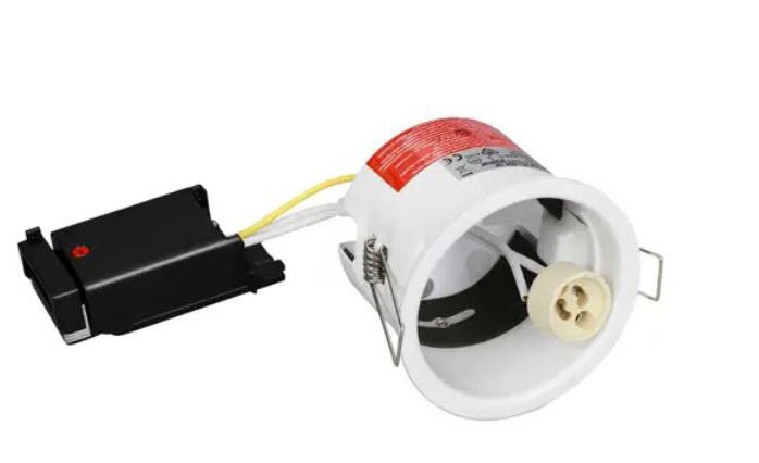 TILT FIRE RATED DOWNLIGHT BODY ONLY