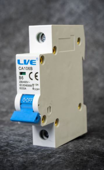 10AMP 1POLE B-CURVE 10KA MCB