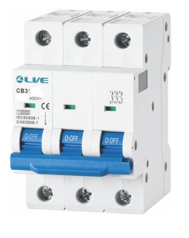 32A TPN C-TYPE MCB 10KA