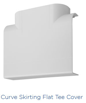 SKIRTING FLAT TEE WHITE
