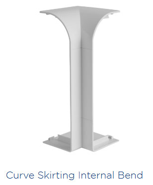 INTERNAL BEND SKIRTING STERLING
