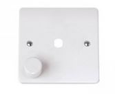 1GANG DIMMER PLATE ONLY C/W KNOBS