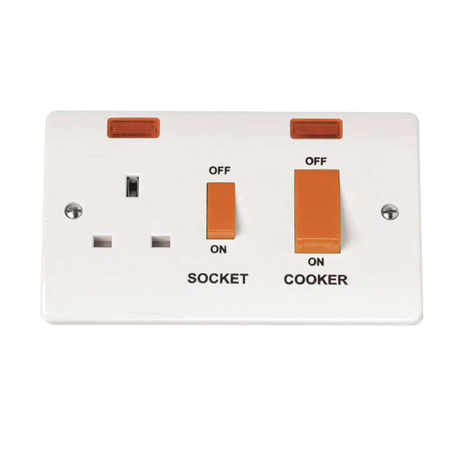 COOKER CONTROL PANEL- SOCKET    NEON