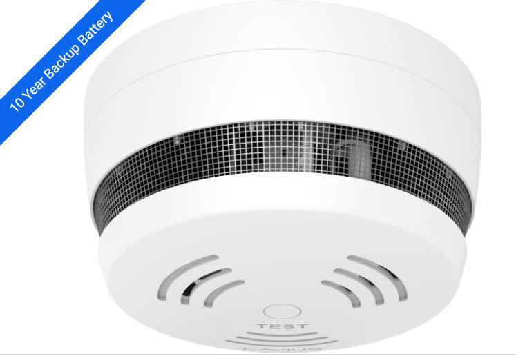 OPTICAL MAINS LNK SMOKE DETECTOR C/W RF