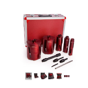 CORE BIT SET - 5PIECE DIAMOND KIT