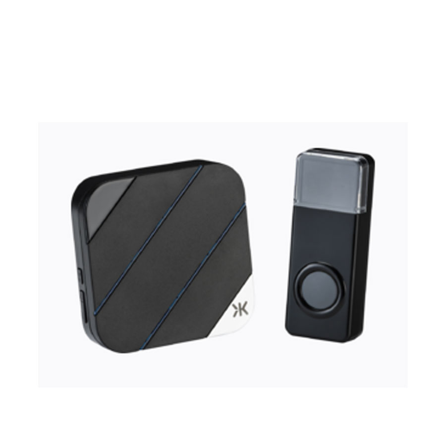 PLUG IN DOOR CHIME BLACK