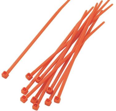300X4.8mm RED CABLE TIES
