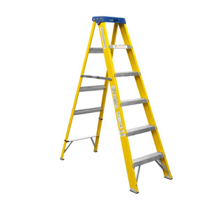 STEP LADDER 8TREAD FIBRE GLASS