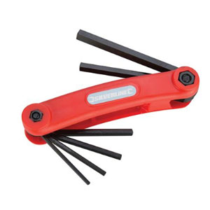 10PCE HEX KEY SET