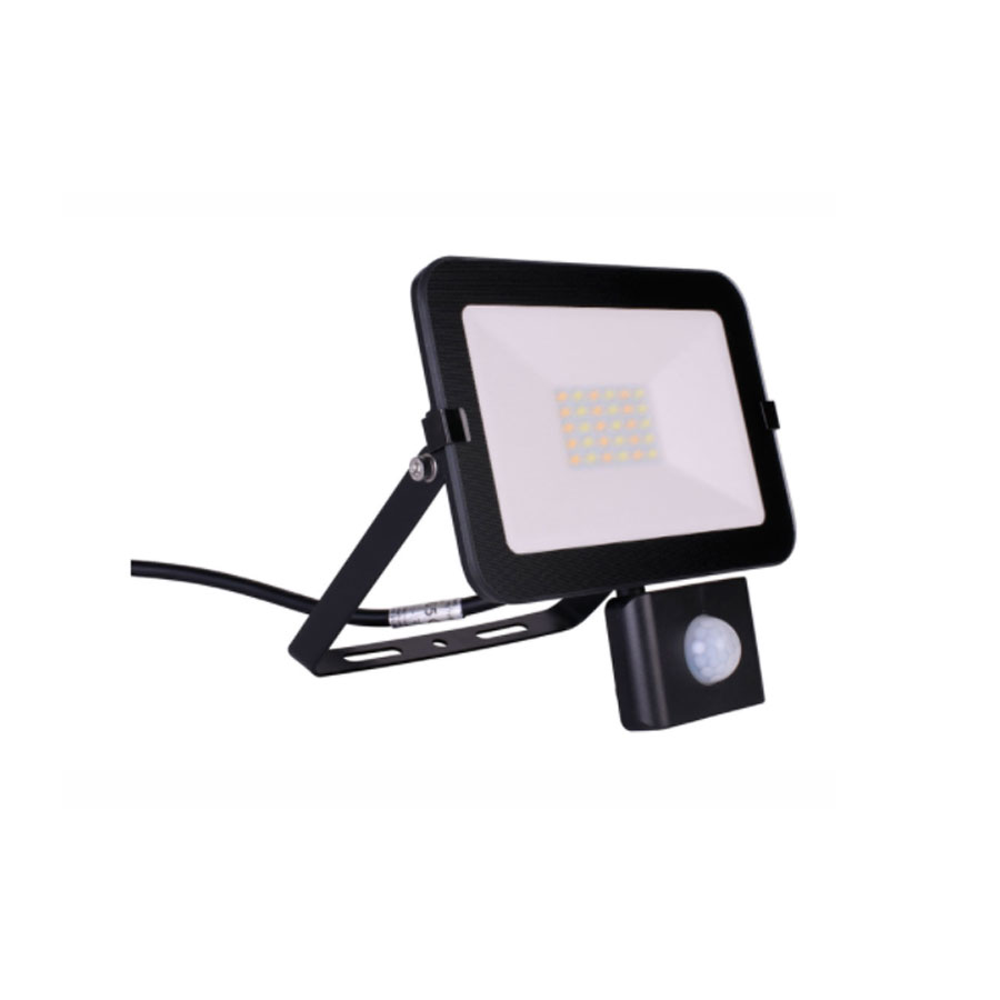 PIR FLOOD LIGHT LED 10W CCT