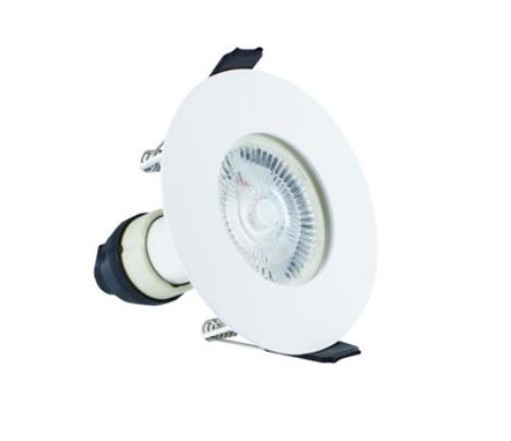 DOWNLIGHT FIRE RATED FIXED GU10 WHITE
