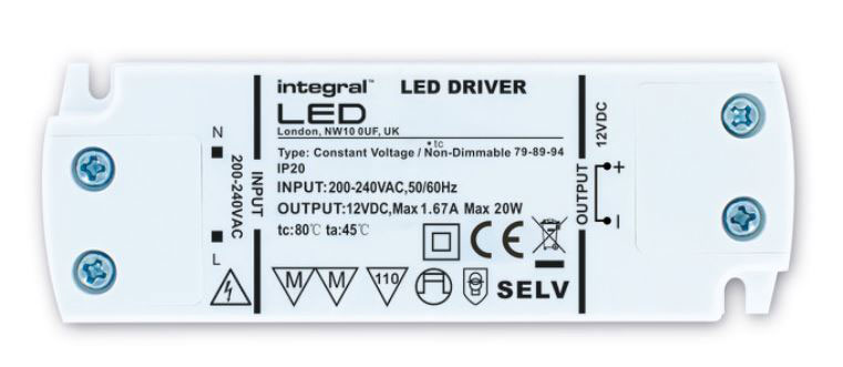 15w 12v DRIVER IP20