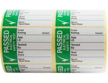 PASS TEST LABELS LGE (250)