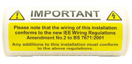 HARMONISED CABLE NOTICE (100)