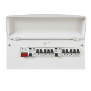 10WAY CONSUMER UNIT MS   2X63A RCD