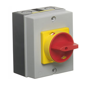 25A 4POLE IP65ROTARY ISOLATOR