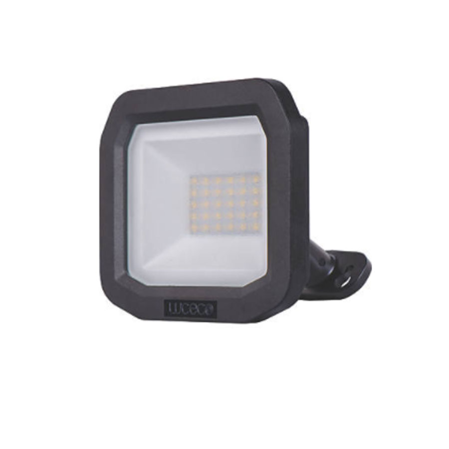 FLOODLIGHT LED 20W BLACK 5000K