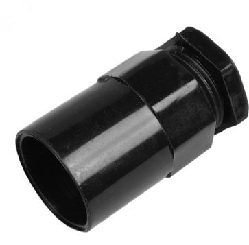 FEMALE ADAPTOR 20mm PVC BLACK