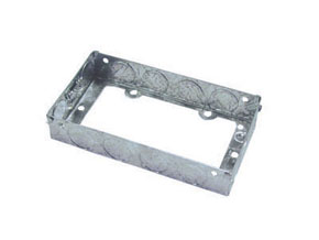 FLUSH BOX EXTENSION 2GANG 25mm
