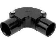 ELBOW INSPECTION 20mm PVC BLACK