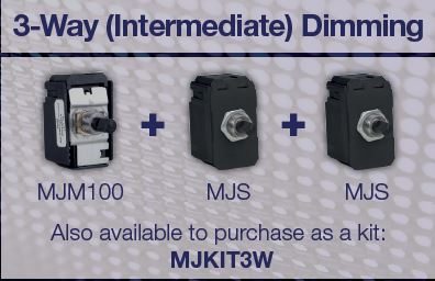 3POSITION INTERMEDIATE DIMMING KIT