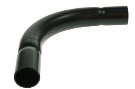 BEND PLAIN 20mm PVC BLACK