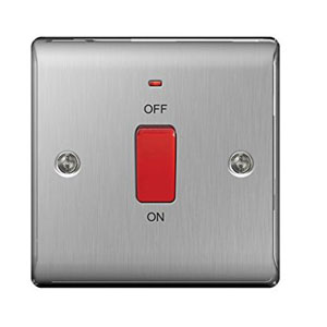 COOKER SWITCH 45A DP- SMALL