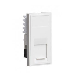 EURO MOD CAT6 RJ45 WHITE