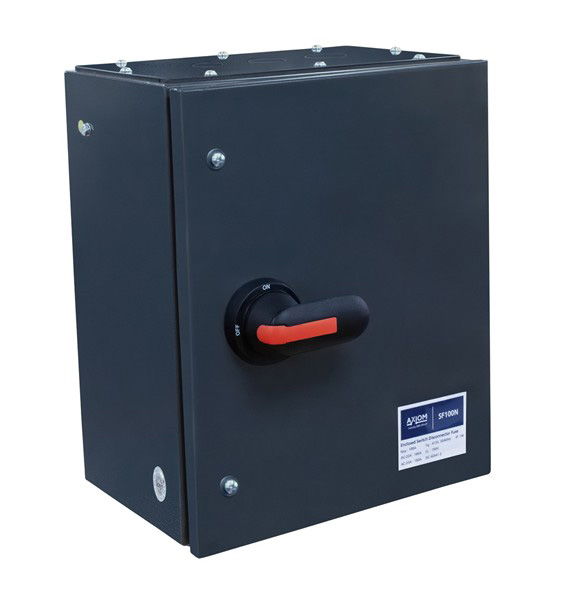 100A TP+N METAL CASED SWITCH FUSE