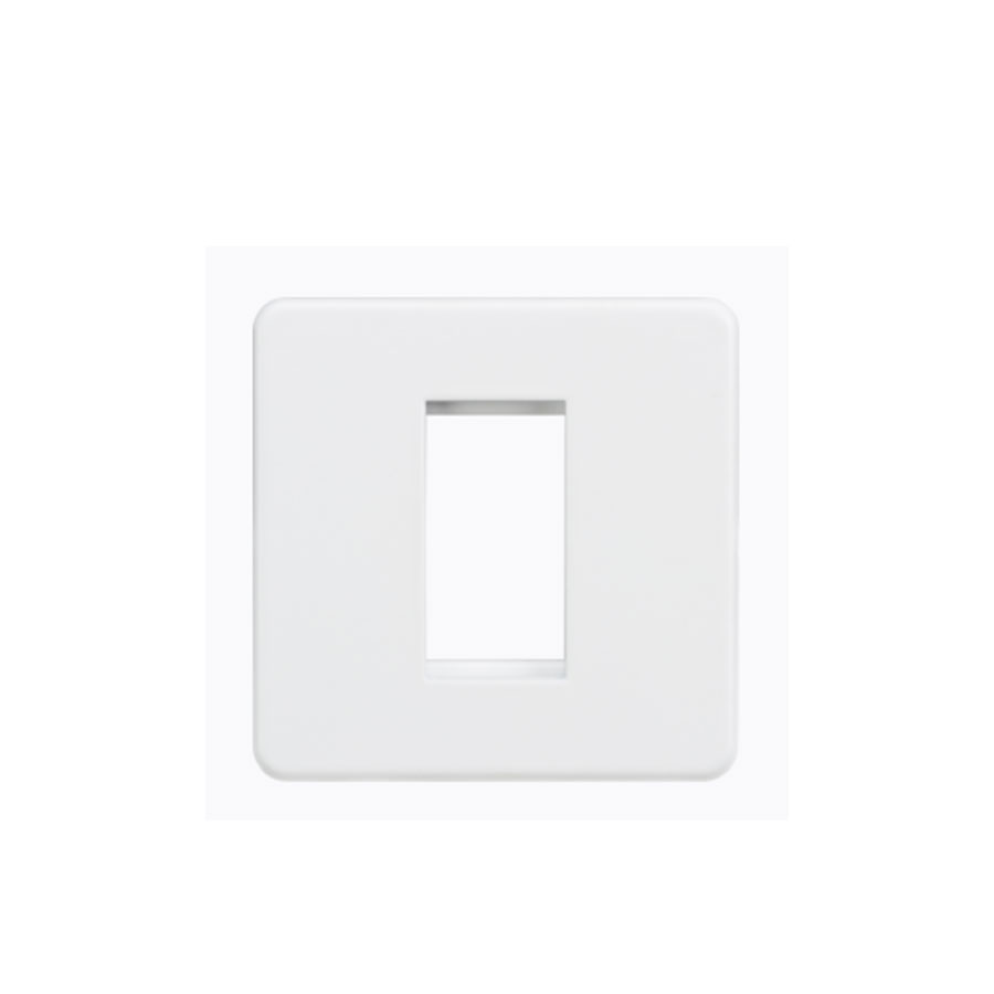 EURO DATA PLATE 1GANG 1MODULE