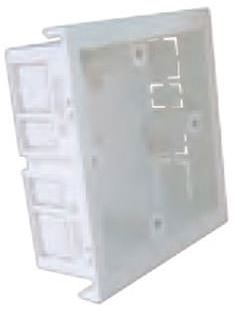TRUNKING BOX DADO 1GANG WHITE PVC
