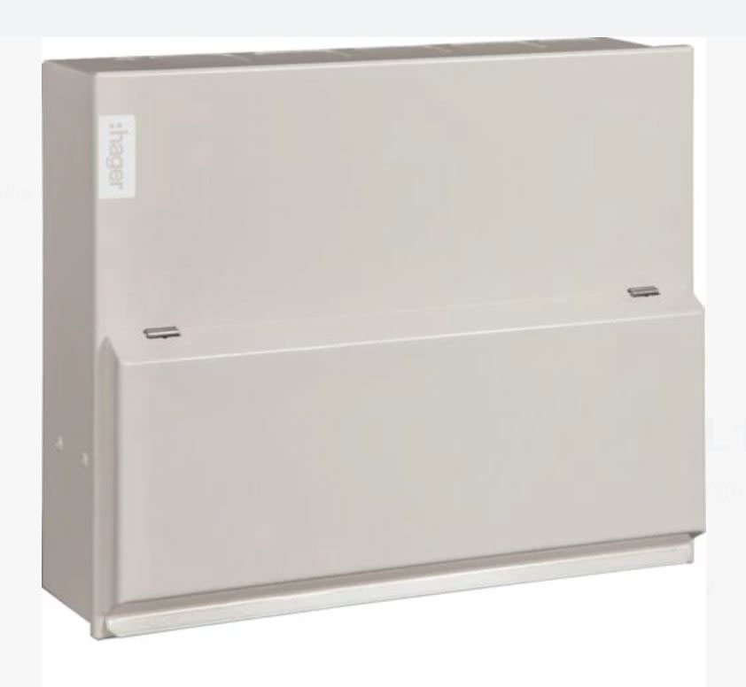 CONSUMER UNIT 8WAY C/W SPD