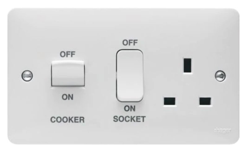 COOKER CONTROL PANEL C/W SOCKET