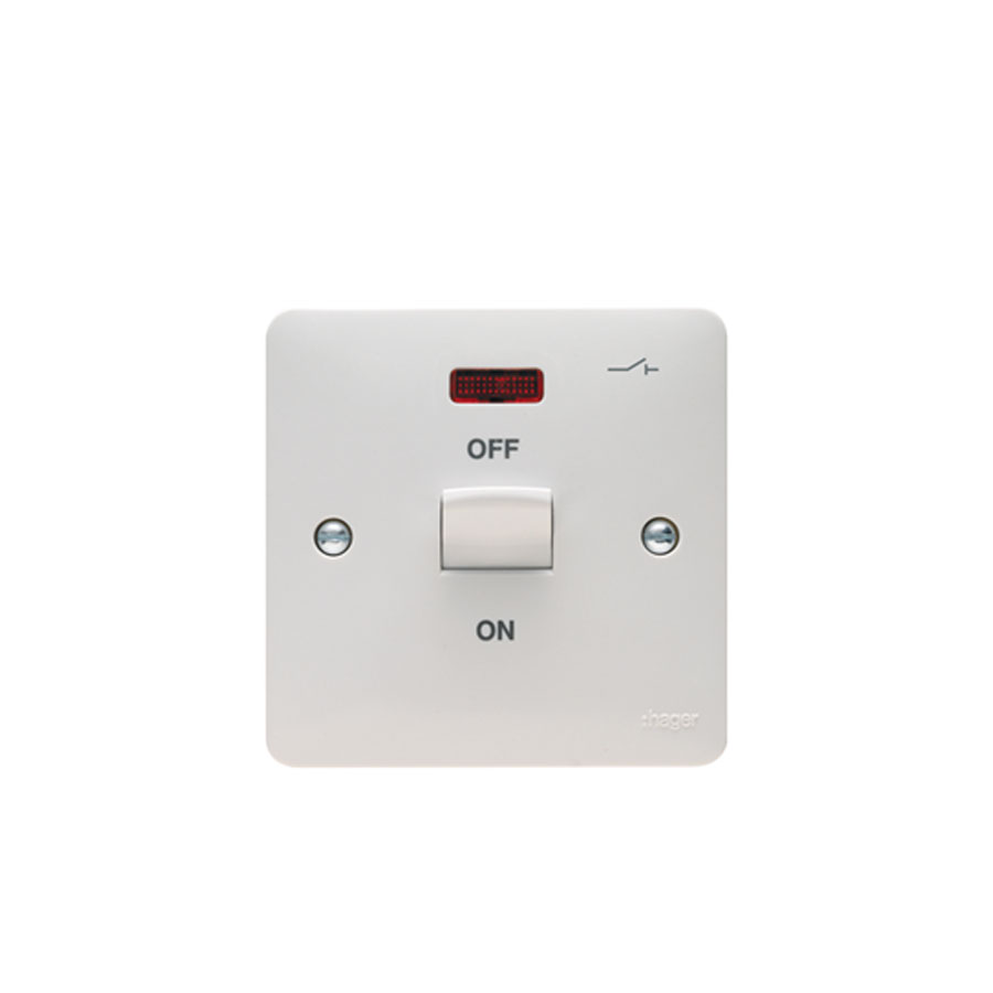 COOKER SWITCH 50A DP- NEON