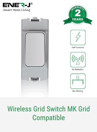 MK- GRID KINETIC SWITCH WHITE